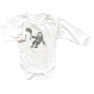 BABY´S WEAR Detské body – Kozmonaut veľkosť: 56