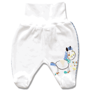 BABY´S WEAR Kojenecké polodupačky - Koník veľkosť: 56 (0-2m)