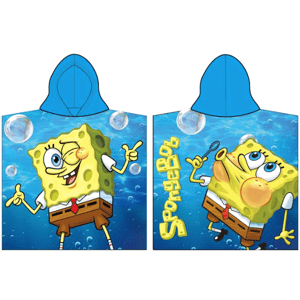 Cactus Clone Pončo pre deti - Spongebob, modré