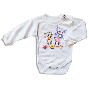 BABY´S WEAR Detské body - BEST FRIENDS veľkosť: 86