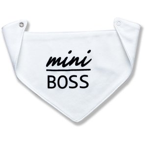 BABY´S WEAR Bavlnený slintáčik - Mini Boss