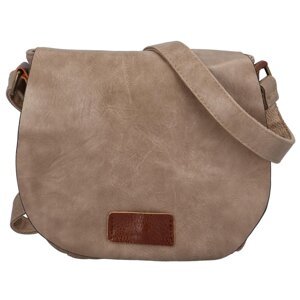 Dámska crossbody kabelka svetlá taupe - Paolo Bags Jessica