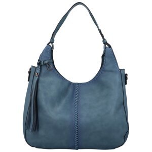 Trendy dámska koženková kabelka svetlo modrá - Maria C Balinda