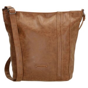 Dámska crossbody taška camel - Enrico Benetti Leizel