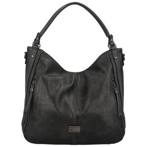 Dámska kabelka na rameno tmavo šedá - Romina & Co Bags Ollivia