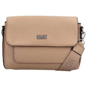 Dámska crossbody kabelka taupe - Coveri Sandra