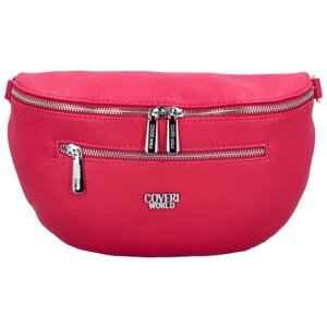 Dámska crossbody/ľadvinka fuchsiová - Coveri Kaito