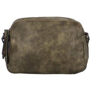 Dámska crossbody kabelka khaki - Paolo bags Erianes