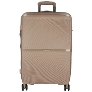Cestovný plastový kufor béžový - Ormi Tryfon M