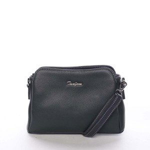 Dámska crossbody kabelka tmavozelená - David Jones Hame