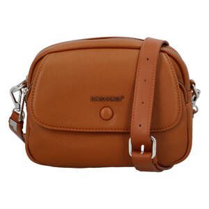 Dámska crossbody kabelka svetlohnedá - David Jones Alexa