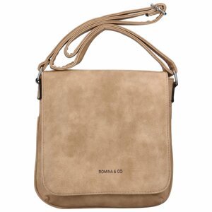 Dámska crossbody kabelka pieskovo béžová - Romina Louly