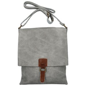 Dámska crossbody kabelka šedá - Paolo Bags Elvíra