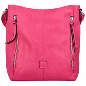 Dámska crossbody kabelka fuchsiová - Paolo Bags Adelaide