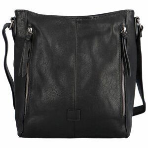 Dámska crossbody kabelka čierna - Paolo Bags Juliana