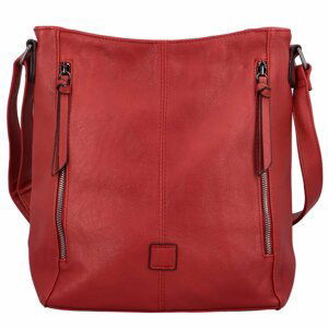 Dámska crossbody kabelka červená - Paolo Bags Juliana