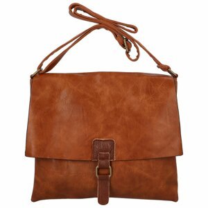 Dámska crossbody kabelka svetlohnedá - Paolo Bags Erikoma