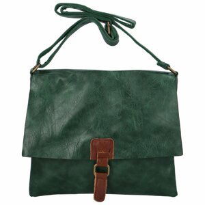 Dámska crossbody kabelka zelená - Paolo Bags Erikoma