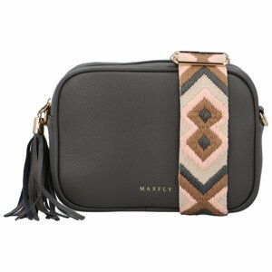 Dámska crossbody kabelka tmavo šedá - MaxFly Caira