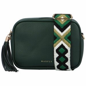 Dámska crossbody kabelka tmavo zelená - MaxFly Caira