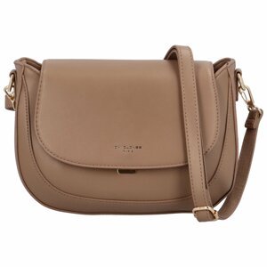 Dámska crossbody kabelka tmavo béžová - David Jones Maya