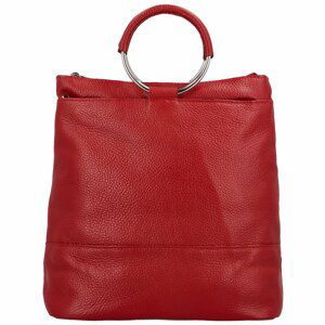 Dámsky kožený batôžtek červený - Delami Joyce