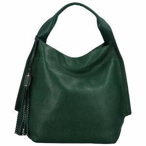 Dámska kabelka cez rameno tmavo zelená - Maria C. Alicia
