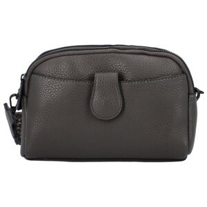 Trendy malá dámska crossbody kabelka šedá - Paolo bags Laura