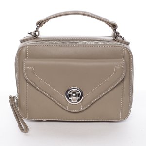 Malá atraktívna khaki dámska crossbody kabelka - David Jones Lalita