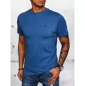 Klasické modré pánske tričko
