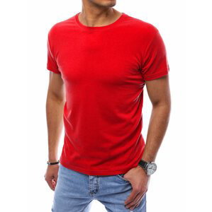 Pánske tričko červenej farby