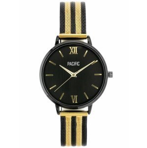 Dámske hodinky  PACIFIC X6172 - black/gold (zy657c) skl.
