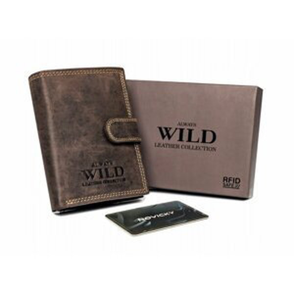Pánska peňaženka z brúsenej kože Always Wild