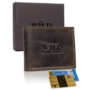 Malá pánska kožená peňaženka Always Wild RFID