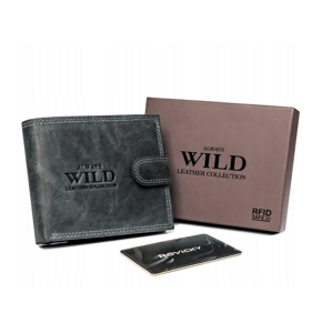 Pánska kožená peňaženka ALWAYS WILD N992L-P-CHM-1072