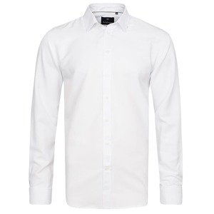 12018-SE-6  Košeľa na manžetový gombík Di Selentino - Salzburg White lux - SLIM FIT