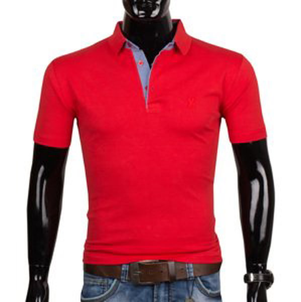 11052-2 Červené polo tričko EXPOMAN 5008