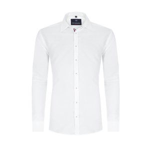 Kvalitná biela pánska košeľa v klasickom strihu - NewWarsawCLASSIC