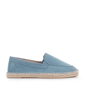 Dámske espadrilky vyrobené z ekologického semišu 96-DP-800-N