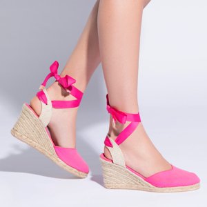 Dámske espadrilky s výrezom 96-DP-801-P