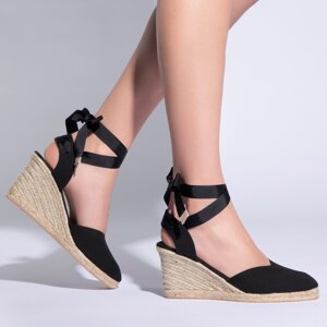 Dámske espadrilky s výrezom 96-DP-801-1