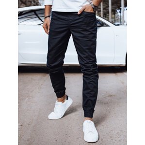 Pánske džínsové joggery tmavomodré Dstreet UX4190