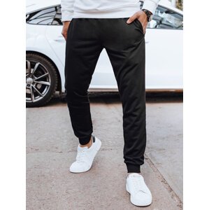 Pánske čierne tepláky Dstreet UX4200