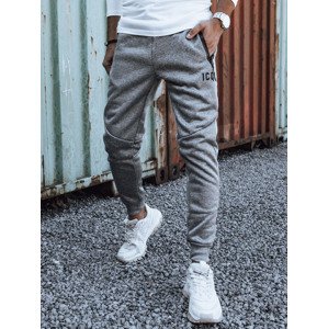 Pánske šedé tepláky Dstreet UX4437
