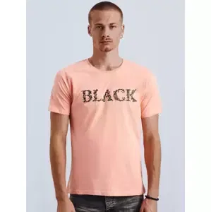 Pánske tričko v peknej ružovej farbe.