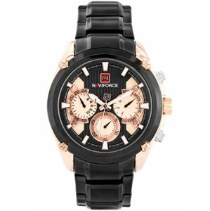 Pánske hodinky NAVIFORCE - NF9113 (zn078c) - black/rosegold