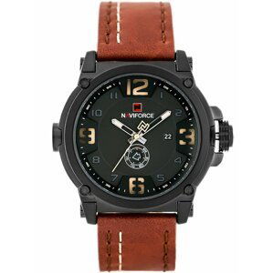 Pánske hodinky NAVIFORCE - NF9099 (zn079d) - brown/black