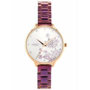 Dámske hodinky  PACIFIC X6101 - purple (zy618e)