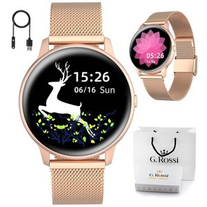 Dámske smartwatch I G. Rossi SW015-4 rosegold (sg010d)