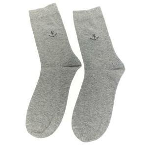 Sivé ponožky SHAH